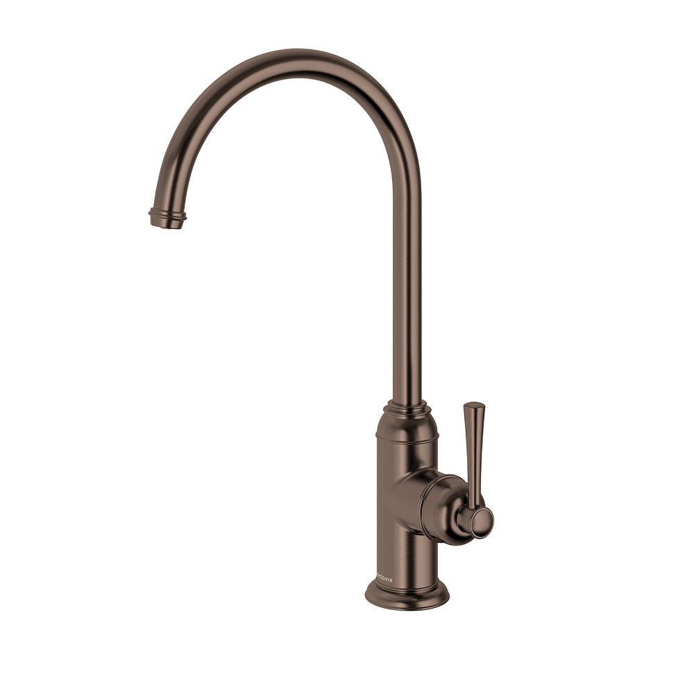 Phoenix Cromford Sink Mixer 180mm Brushed Bronze 134-7330-24-1