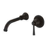 Phoenix Cromford SwitchMix Wall Basin / Bath Mixer Set Fit-Off Kit Matte Black 134-2812-10-1