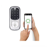 Lockwood Yale Assure Keyed Satin Chrome with Yale Home Apple HK YRD226HKSC