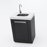 Everdure Neo Sink Module w/ Mixer Tap Black Stainless Steel 6BISINKCB21B