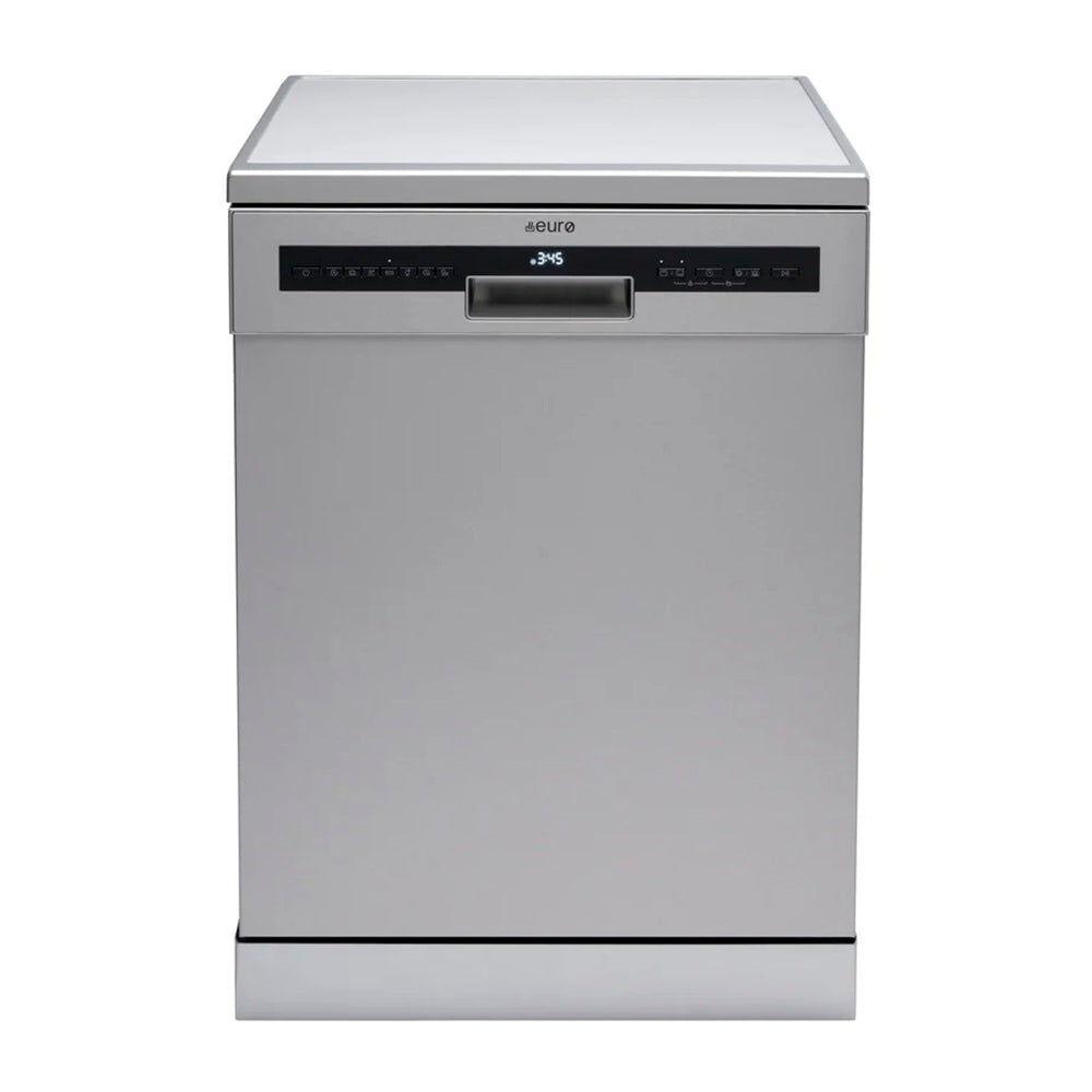 Euro Appliance Dishwasher 14 Place Cutlery Tray/Auto Open Door 7 Program Stainless Steel EDW6014SX