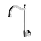 Phoenix Nostalgia Wall Sink Outlet Shepherds Crook Chrome NS073-00-1