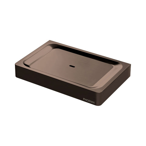 Phoenix Gloss Soap Dish Brushed Bronze GS895-24