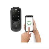 Lockwood Yale Assure Keyed Matte Black with Yale Home Apple HK YRD226HKMBK