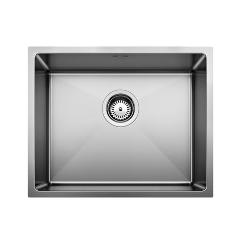 BLANCO Quatrus R15 500-IU Sink Single Bowl 540x440mm Stainless Steel 526887 QUATR15500IUK5