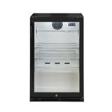 Artusi Undercounter Outdoor Beverage Chiller Minus 5°C Single-Door Black AOF1BM5