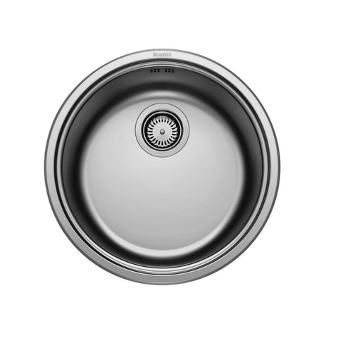 BLANCO Rondosol Sink Round Bowl 460mm Stainless Steel 526889 RONDOSOLK5