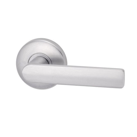 Lockwood Velocity Passage Set with L3 Lever Satin Chrome VEL1/L3SC