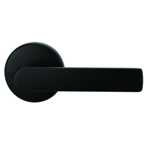 Lockwood Velocity Passage Set with L3 Lever Matte Black VEL1/L3MBK