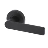 Lockwood Velocity 55 mm Round Passage Set with L3 Lever Matte Black VSR1/L3MBK
