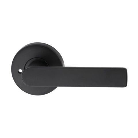 Lockwood Velocity Privacy Set with L3 Lever Matte Black VEL2/L3MBK