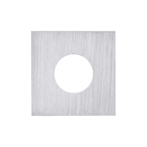 Lockwood Velocity Large Rose Square Trim Passage (1 Pair) Satin Chrome VES1-TRIMSC