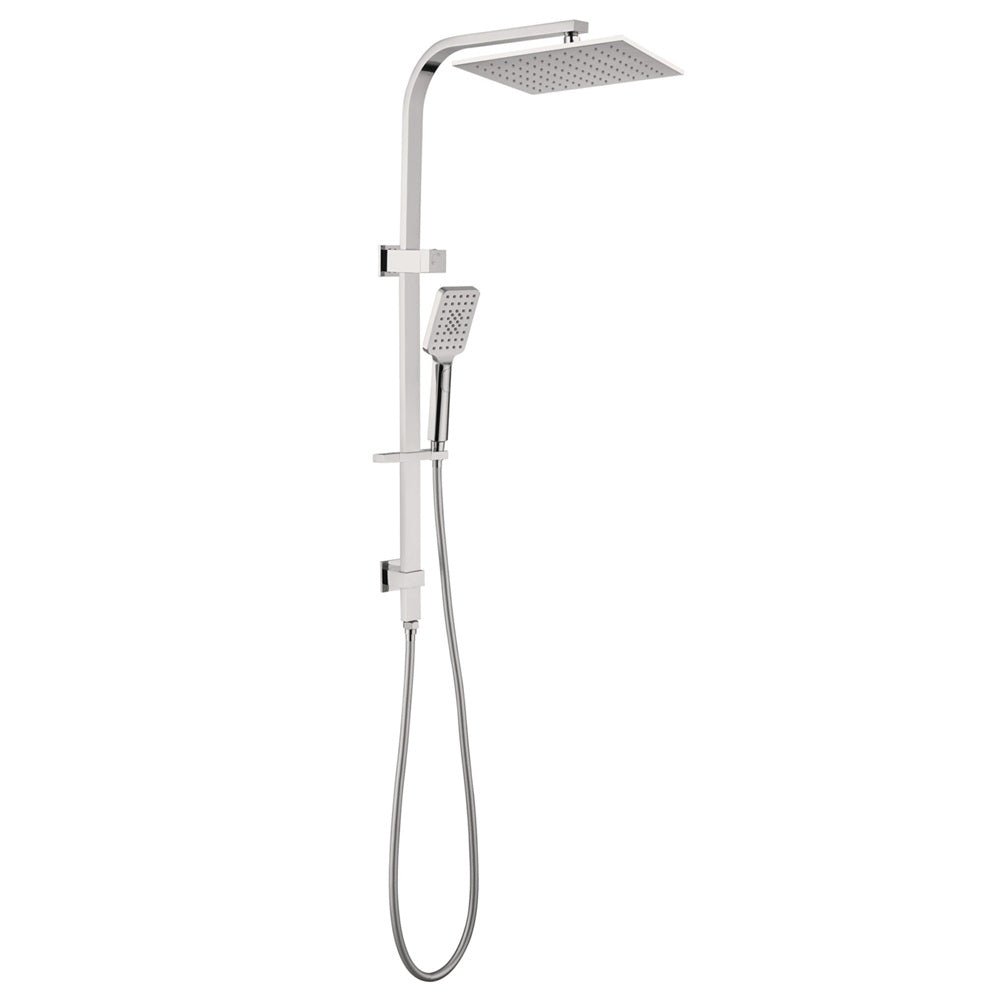 Amelie Royale Square Twin Shower 3 Function Hand Shower Brushed Nickel BDO301505CBN