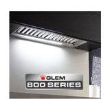 Glem Rangehood 85cm Prof Undercupboard Stainless Steel CK85UCF