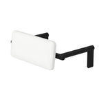 Fienza Care Toilet Back Rest White & Matte Black 200992B