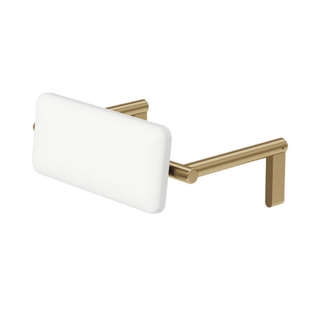 Fienza Care Toilet Back Rest White & Urban Brass 200992UB