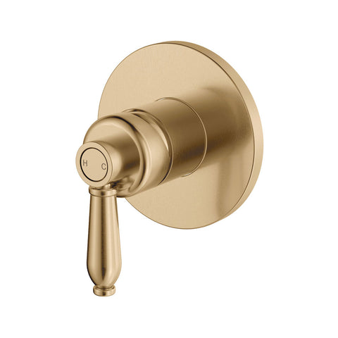 Fienza Eleanor Wall Mixer Lead Free Urban Brass Handle 202101UU-LF