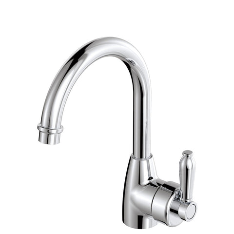 Fienza Eleanor Gooseneck Basin Mixer Lead Free Chrome 202104CC-LF