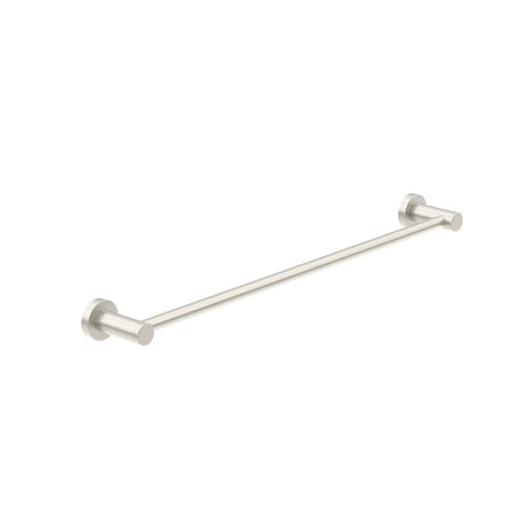 Amelie Royale Round Single Towel Rail 800mm Brushed Nickel BDO2030BN