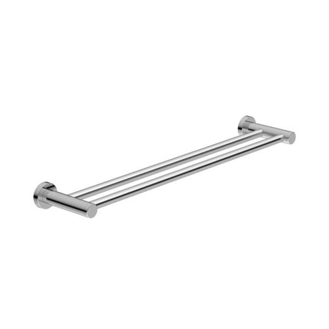 Amelie Royale Round Double Towel Rail 800mm Chrome BDO2030DCH