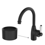 Fienza Base Riser 30mm For Eleanor Mixers Matte Black 202P5224BK