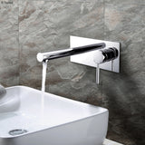 Fienza Isabella Wall Basin Mixer w/ Spout Lead Free Chrome 213115-LF