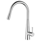 Fienza Isabella Deluxe Gooseneck Pull Out Kitchen Mixer Lead Free Chrome 213116-LF