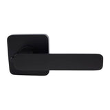 Gainsborough Harper Lever Round Corner Privacy Set Matte Black 215HARMB