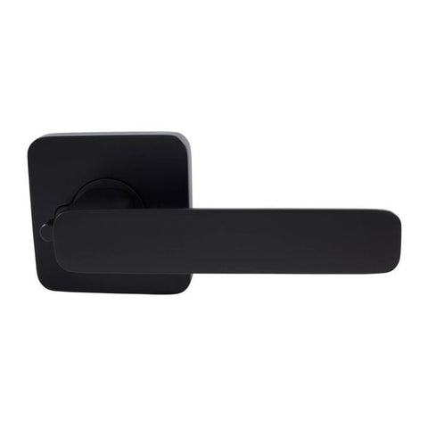 Gainsborough Harper Lever Round Corner Privacy Set Matte Black 215HARMB