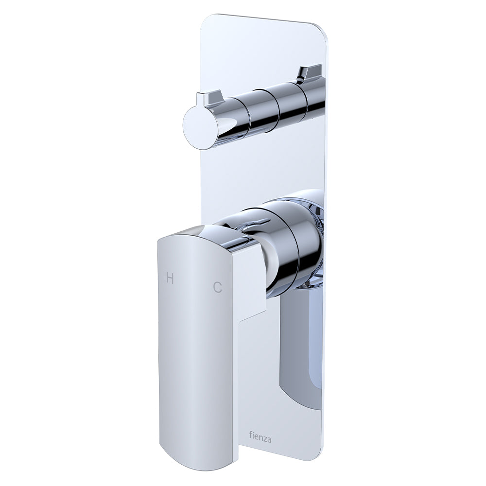Fienza Koko Wall Diverter Mixer Lead Free Chrome 218102-LF