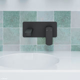Fienza Koko Wall Mixer w/ Spout Lead Free Matte Black 218106B-LF