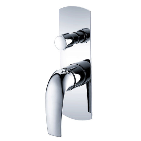 Fienza Keeto Wall Diverter Mixer Plate Chrome 222102PLATE