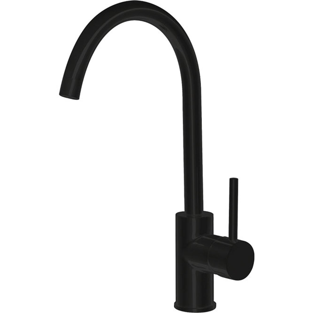Fienza Hustle Sink Mixer Lead Free Matte Black 225105B-LF