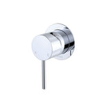 Fienza Kaya Wall Mixer Small Round Plate Lead Free Chrome 228101-LF
