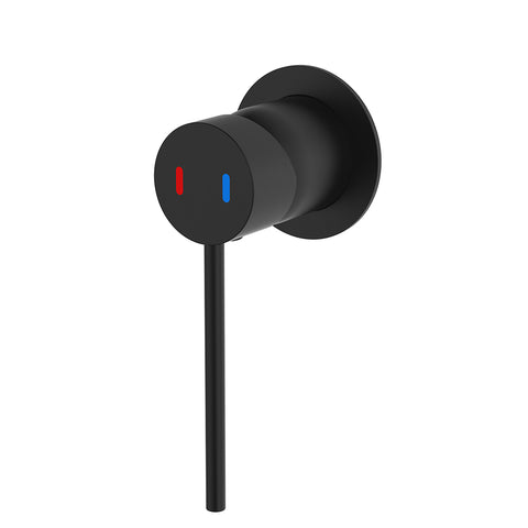 Fienza Kaya Care Wall Mixer Lead Free Matte Black 228101DB-LF