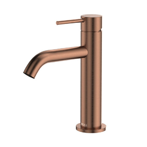 Fienza Kaya Basin Mixer Lead Free Brushed Copper 228103CO-LF
