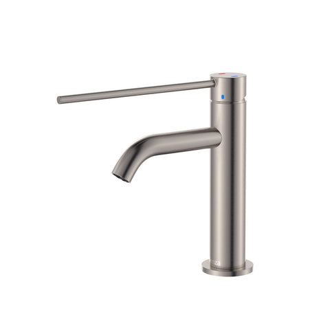 Fienza Kaya Care Basin Mixer Lead Free Brushed Nickel 228103DBN-LF