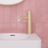 Fienza Kaya Basin Mixer Lead Free Urban Brass 228103UB-LF