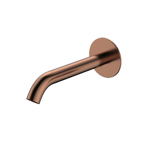 Fienza Kaya Spout Only (For In Wall Basin Mixer) 160mm Brushed Copper 228001CO