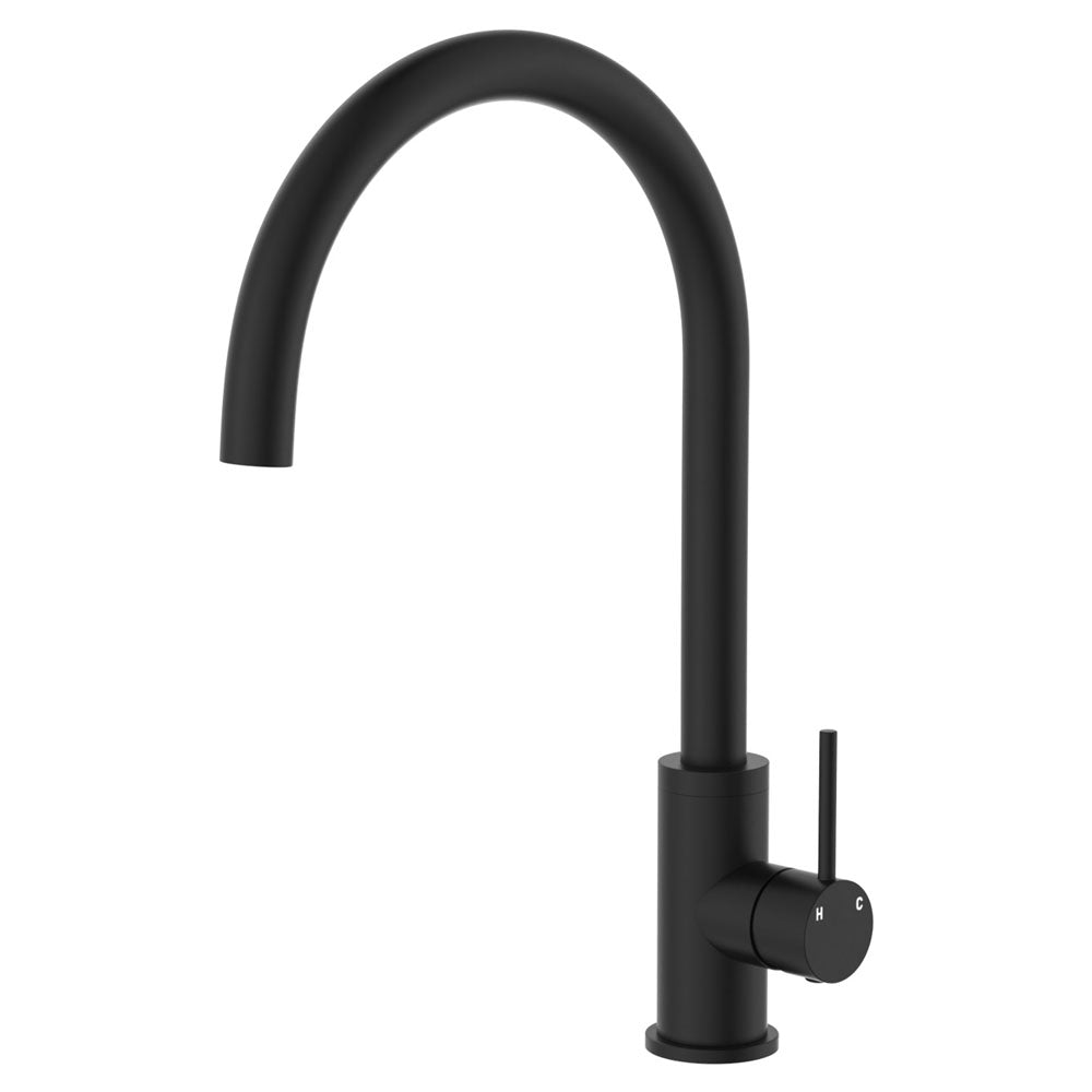 Fienza Kaya Sink Mixer Lead Free Matte Black 228105B-LF