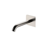 Fienza Kaya Spout Only For Wall Basin Bath Mixer 160mm Outlet Lead Free Brushed Nickel 228001BN-LF