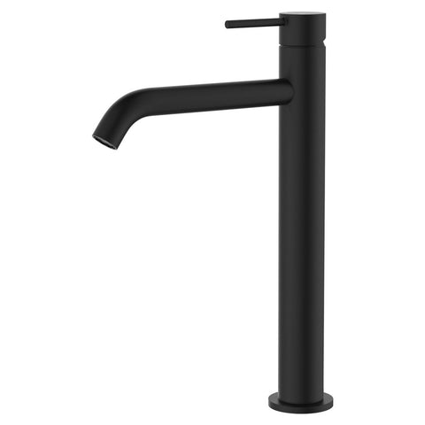 Fienza Kaya Tall Basin Mixer Lead Free Matte Black 228107B-LF