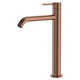 Fienza Kaya Tall Basin Mixer Lead Free Brushed Copper 228107CO-LF