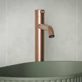 Fienza Kaya Tall Basin Mixer Lead Free Brushed Copper 228107CO-LF