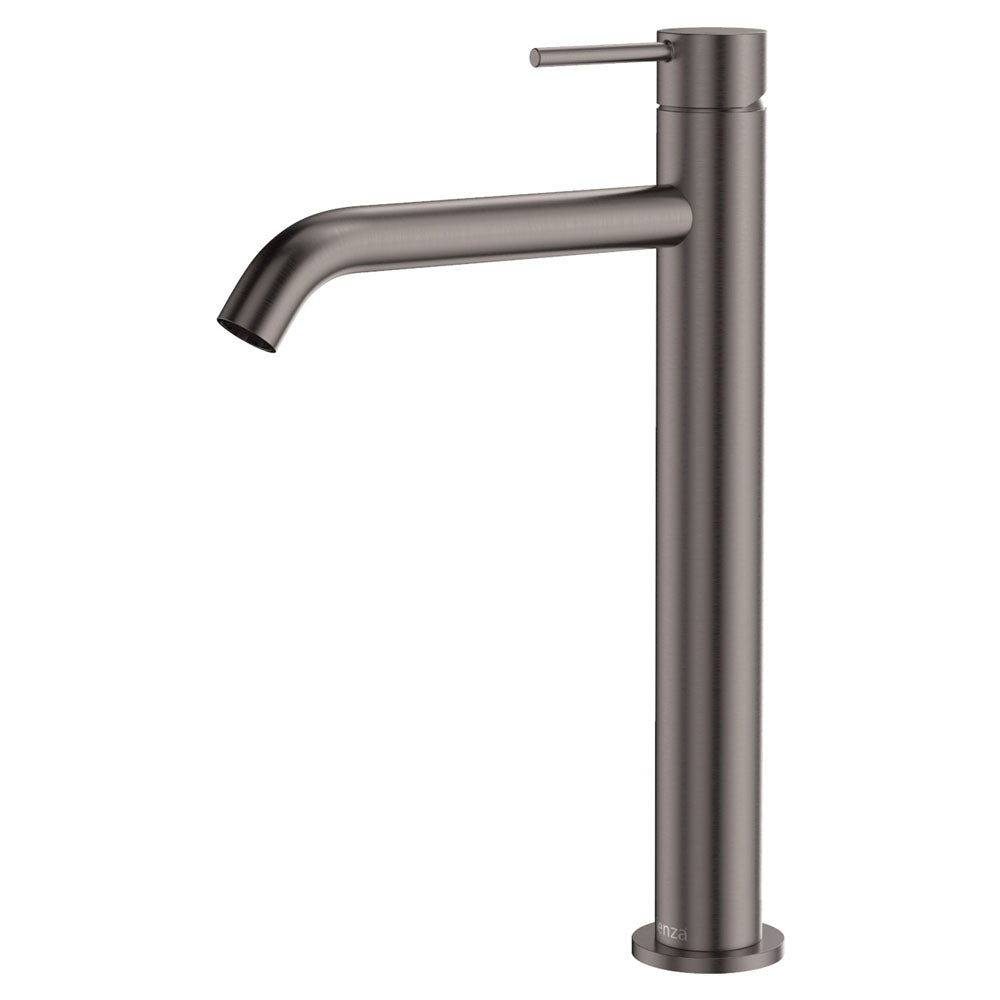 Fienza Kaya Tall Basin Mixer Lead Free Gunmetal 228107GM-LF