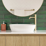 Fienza Kaya Tall Basin Mixer Lead Free Urban Brass 228107UB-LF