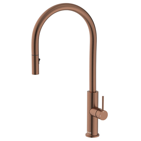 Fienza Kaya Pull Out Sink Mixer Lead Free Brushed Copper 228108CO-LF