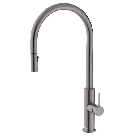 Fienza Kaya Pull Out Sink Mixer Lead Free Gunmetal 228108GM-LF