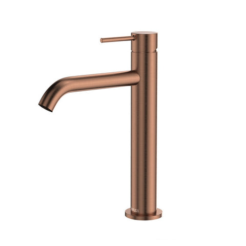 Fienza Kaya Medium Basin Mixer Lead Free Brushed Copper 228110CO-LF