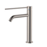 Fienza Kaya Care Medium Basin Mixer Lead Free Brushed Nickel 228110DBN-LF